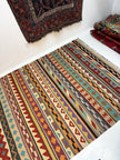 Afghan Maimana Kilim Rug | 6' 7