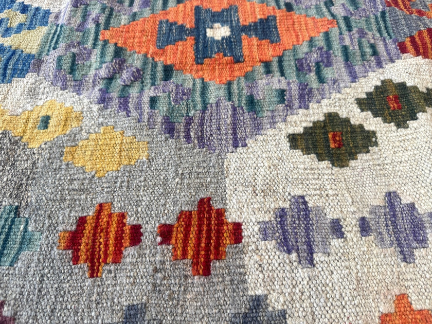 Afghan Maimana Kilim Rug | 7' x 9' 11