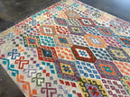 Afghan Maimana Kilim Rug | 7' x 9' 11