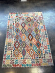 Afghan Maimana Kilim Rug | 7' x 9' 11