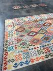 Afghan Maimana Kilim Rug | 7' x 9' 11