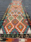 Afghan Maimana Kilim Runner | 2' 1