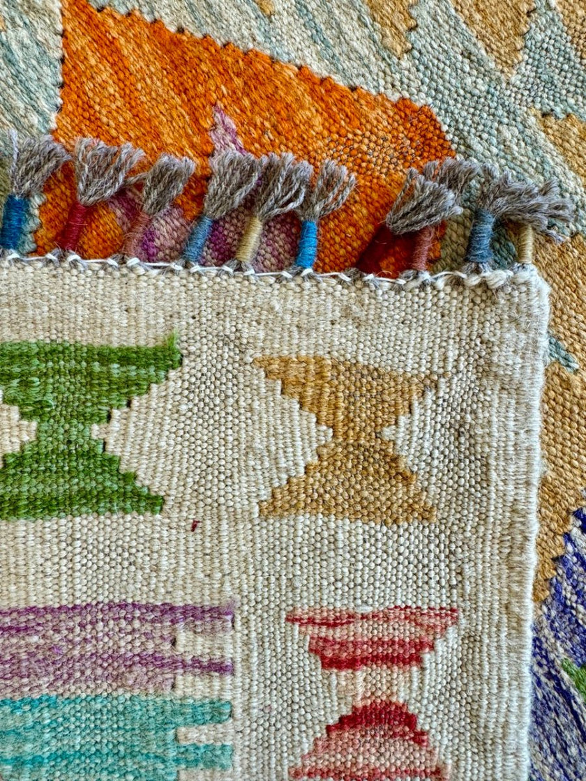 Afghan Maimana Kilim Runner | 2' 10