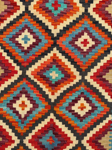 Afghan Maimana Kilim Runner | 2' 7