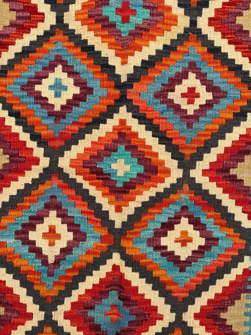 Afghan Maimana Kilim Runner | 2' 7