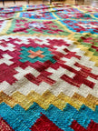 Afghan Maymana Kilim Rug | 8' x 5' 9