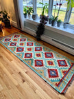 Afghan Maymana Kilim Runner | 8' 2