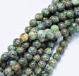 African Turquoise Jasper Gemstone Bead