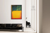 After Mark Rothko - Blue Yellow Red (Colour Field: AI) | Modern Abstract Art (Available handframed or unframed)