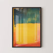 After Mark Rothko - Blue Yellow Red (Colour Field: AI) | Modern Abstract Art (Available handframed or unframed)