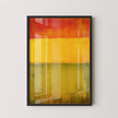 After Mark Rothko - Green Yellow Red (Colour Field: AI) | Modern Abstract Art (Available handframed or unframed)