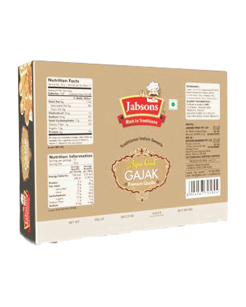 Jabsons Agra Gud Gajak 400gm