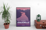 Aiguebelle National Park 'Explored' Poster, Canada Parks