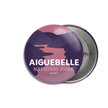 Aiguebelle National Park of Quebec Pinback Button, Canada Parks