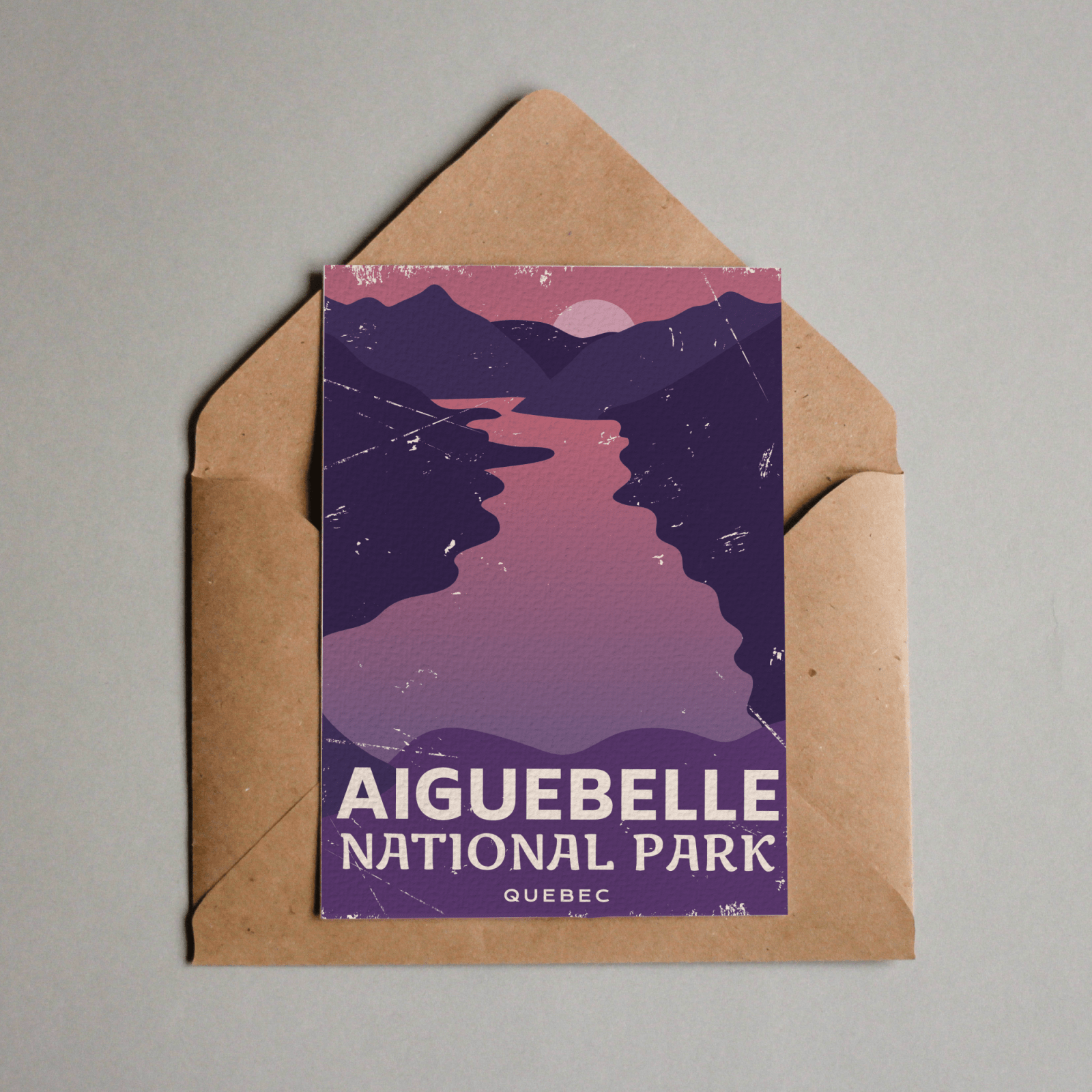 Aiguebelle Quebec National Park Postcard, Canada Parks