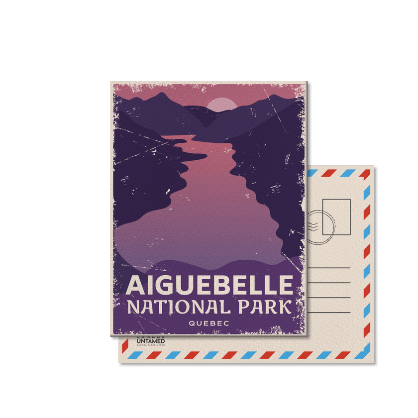 Aiguebelle Quebec National Park Postcard, Canada Parks