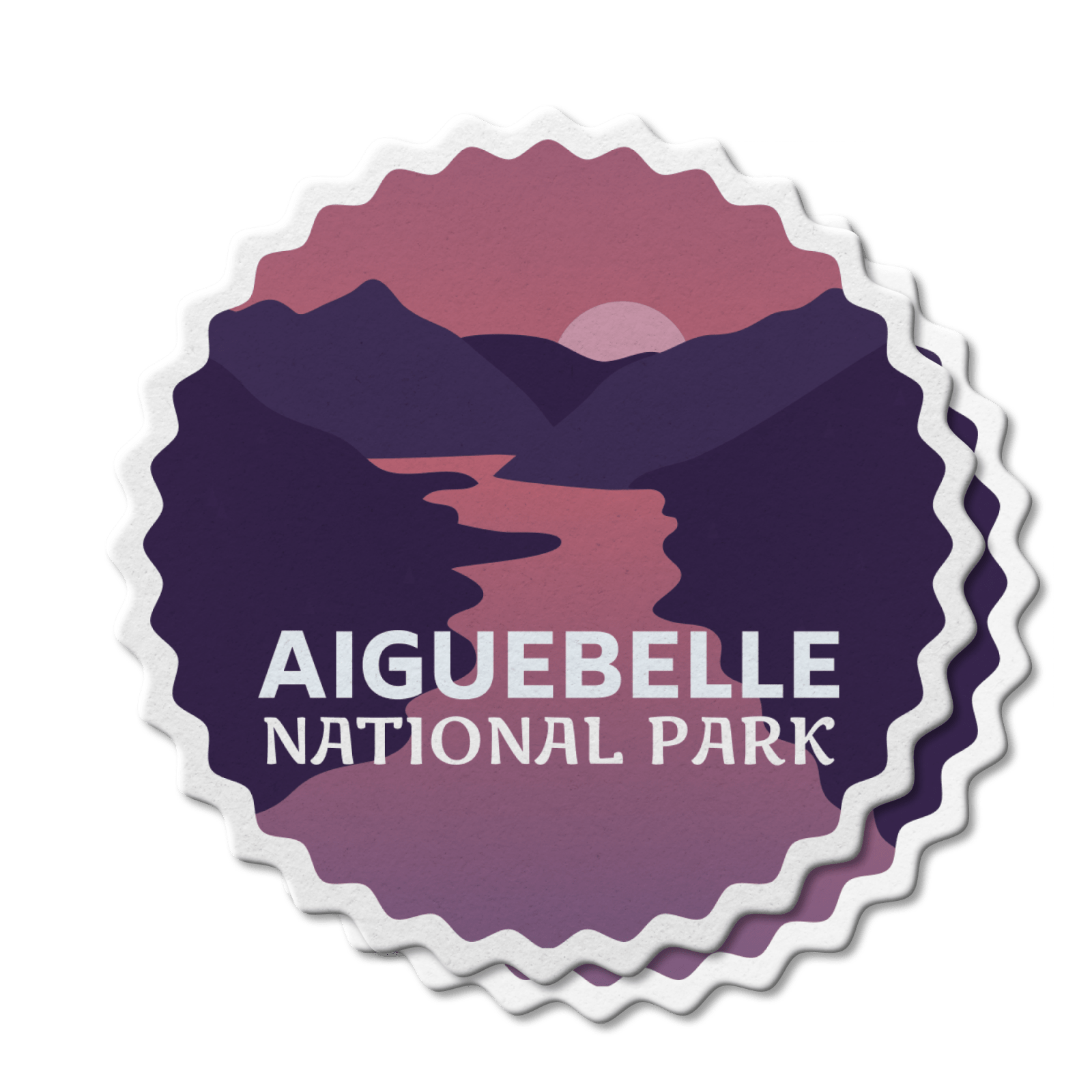 Aiguebelle Quebec National Park Waterproof Vinyl Sticker, Canada Parks