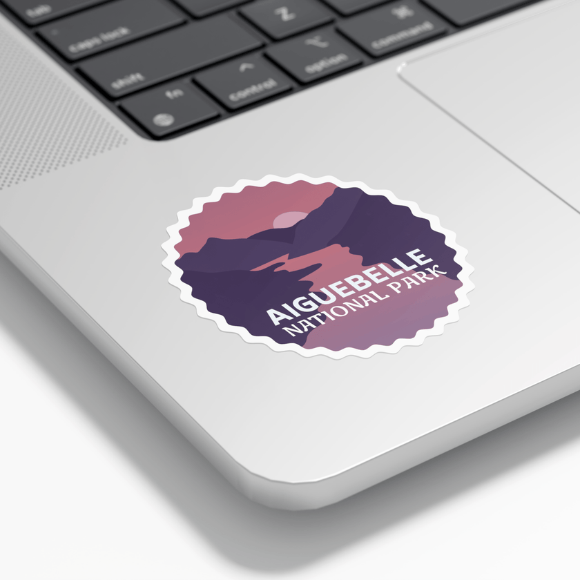 Aiguebelle Quebec National Park Waterproof Vinyl Sticker, Canada Parks