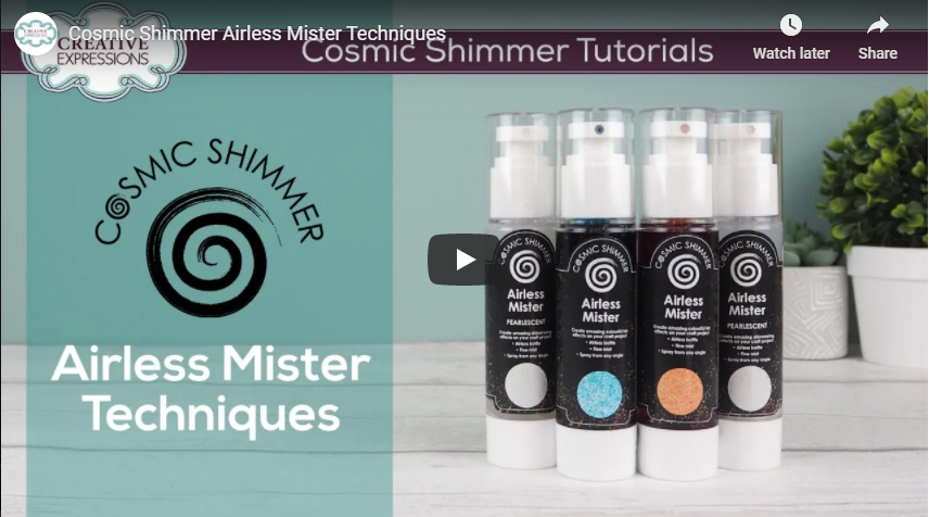 Cosmic Shimmer Pearlescent Airless Misters 50ml