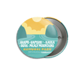Akami-Uapishk-KakKasuak-Mealy Mountains National Park of Canada Pinback Button, Canada Parks
