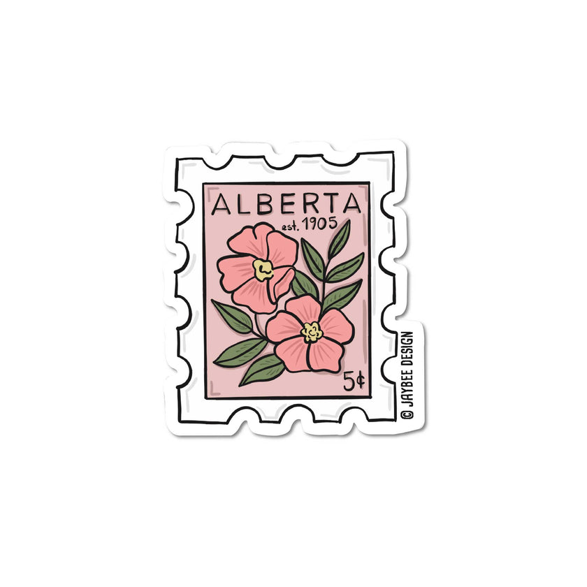 Alberta Postage Stamp Magnet