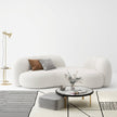 Albi Curved Fabric Sofa