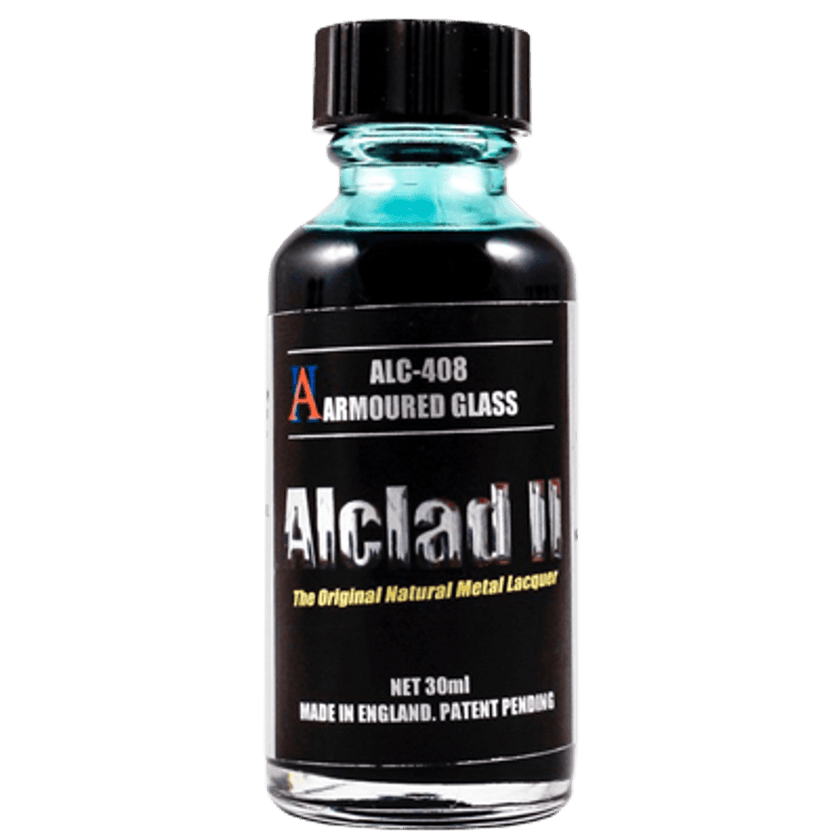 Alclad II 408 Armoured Glass Lacquer Heat Stains & Lexan Tints 30mL NIB