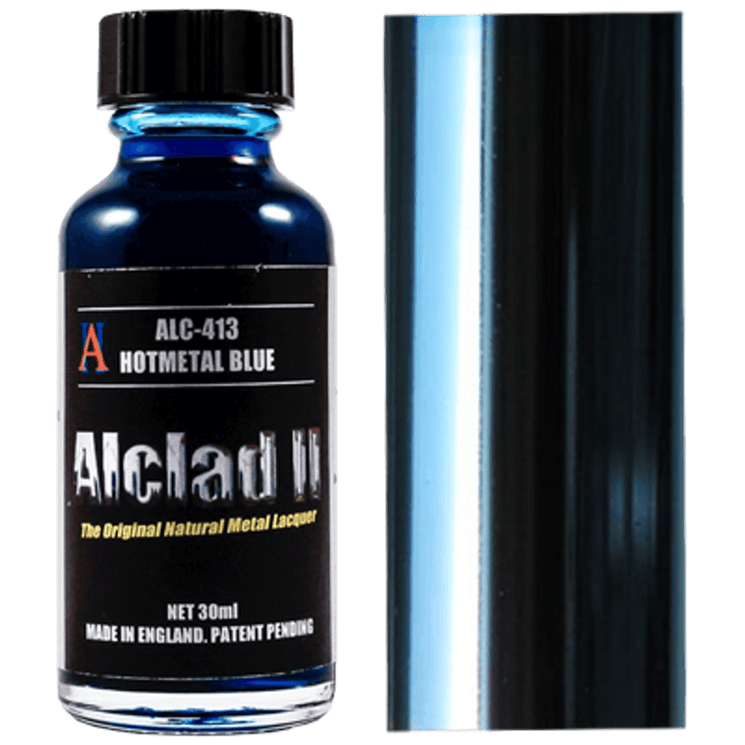 Alclad II 413 Hot Metal Blue Lacquer 30mL NIB