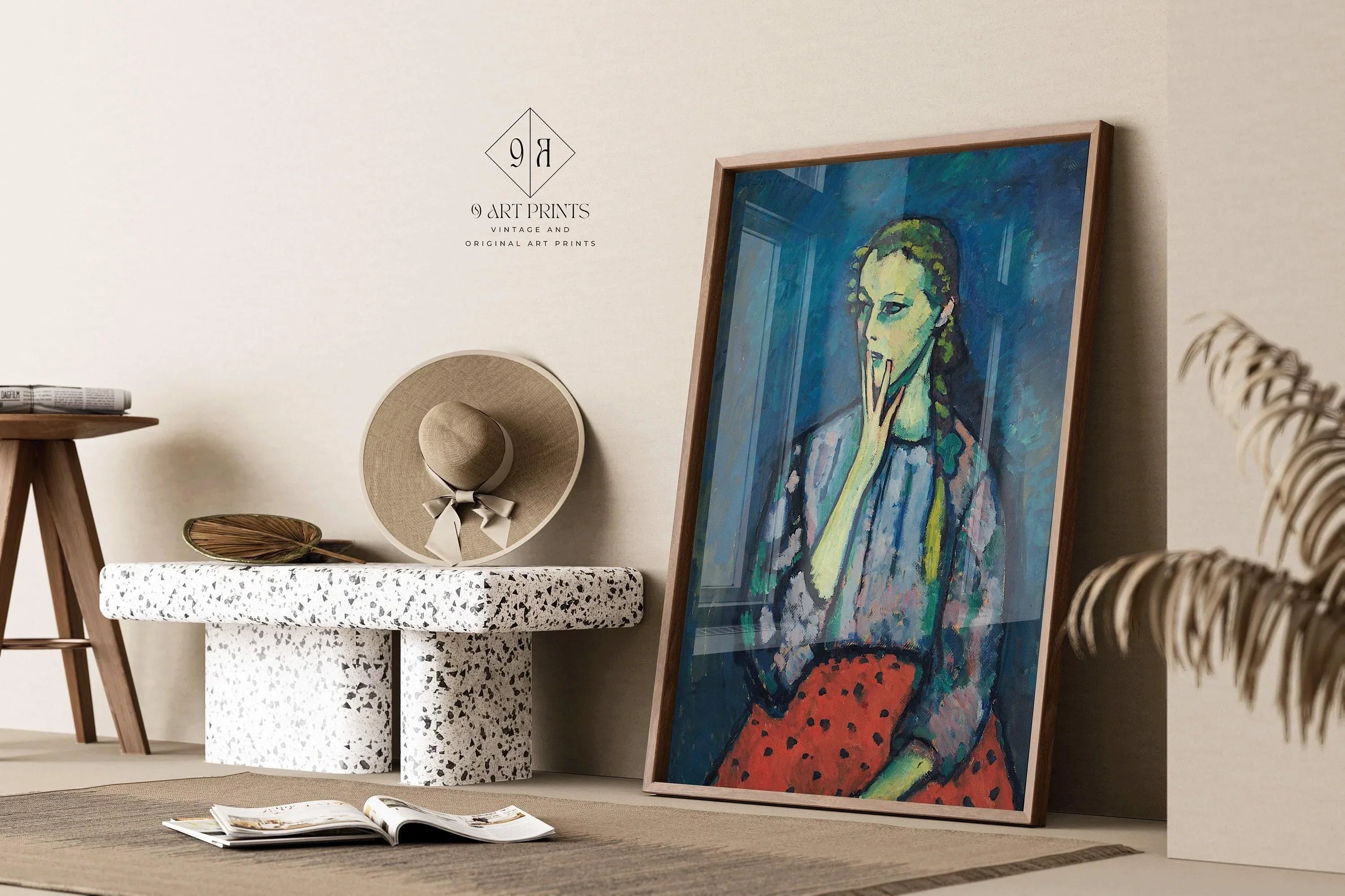 Alexej Von Jawlensky - Portrait of a Girl | Famous Art (available handframed or unframed)