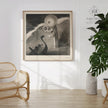 Alfred Kubin - The Horror | Famous Surreal Symbolist Monochrome Sketch Art (available handframed or unframed) 1x1