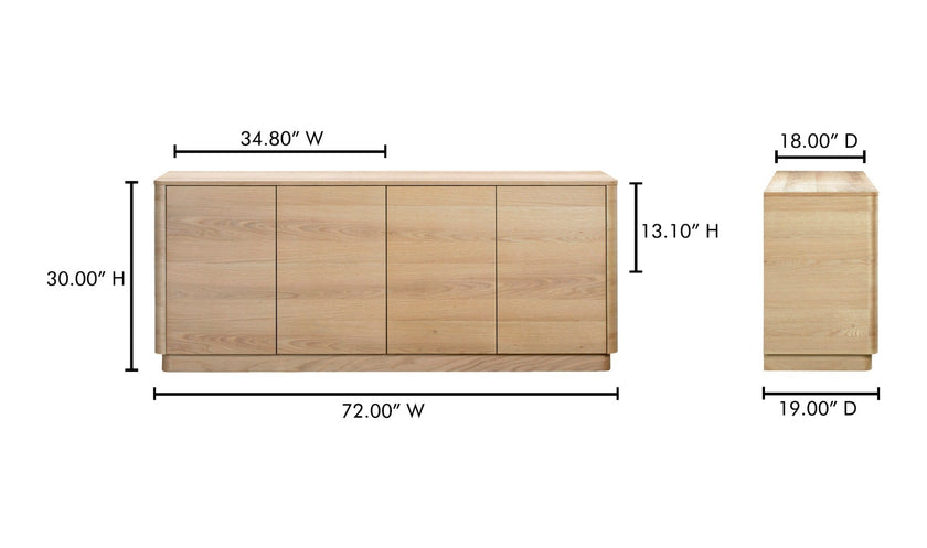 Alfred Round Off Sideboard