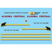 Algoma Central - AC -- Mini-Cal EMD FP9 Tourist Train Diesels