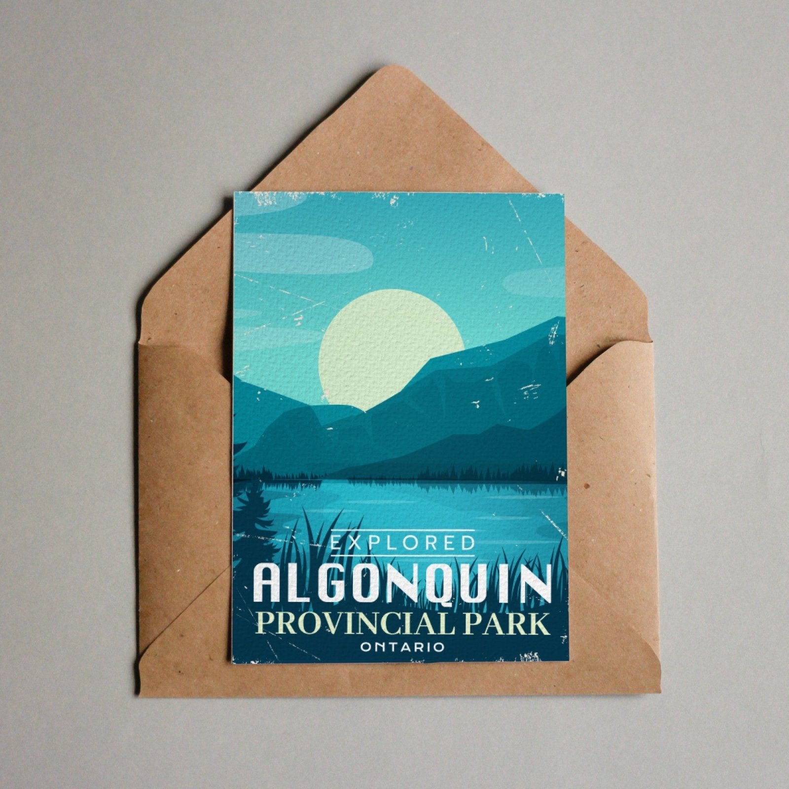 Algonquin Ontario Provincial Park Postcard, Canada Parks