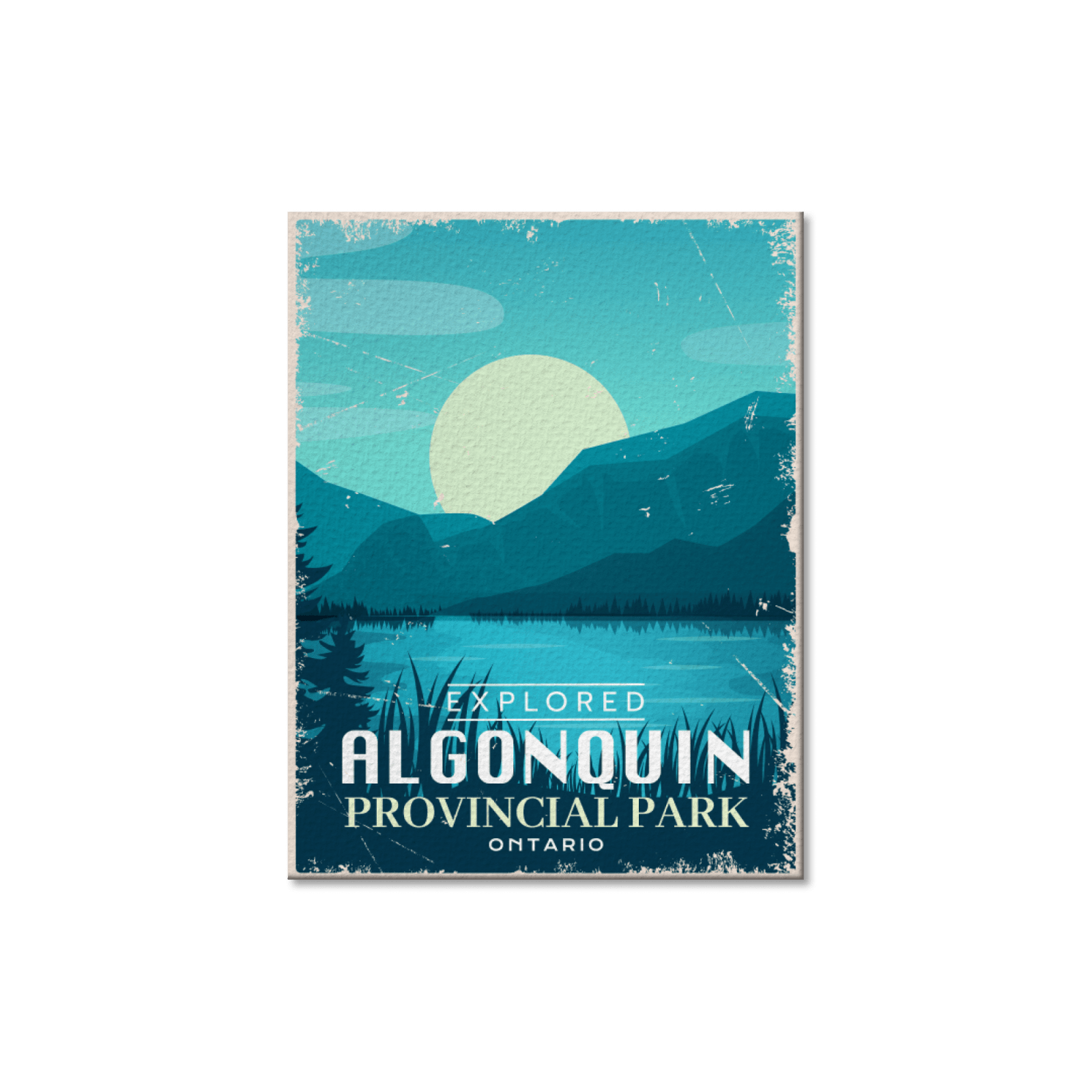 Algonquin Ontario Provincial Park Postcard, Canada Parks