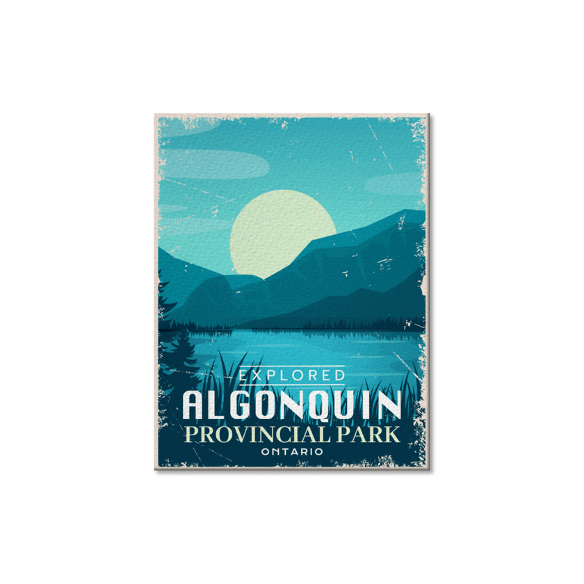Algonquin Ontario Provincial Park Postcard, Canada Parks