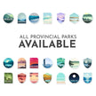 Algonquin Ontario Provincial Park Waterproof Vinyl Sticker, Canada Parks