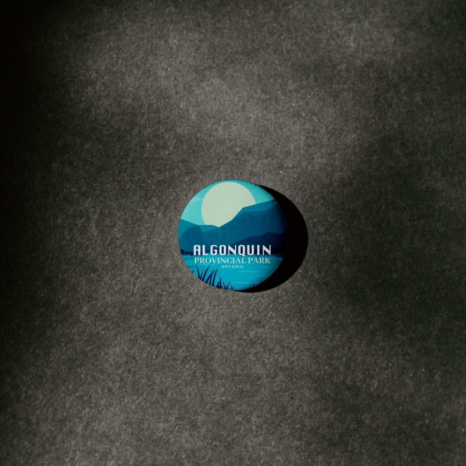 Algonquin Provincial Park of Ontario Pinback Button, Canada Parks