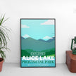 Alice Lake Provincial Park 'Explored' Poster, Canada Parks