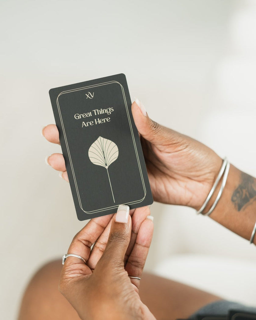 Aligned Guidance Affirmation Cards For Building Intuition and Connection