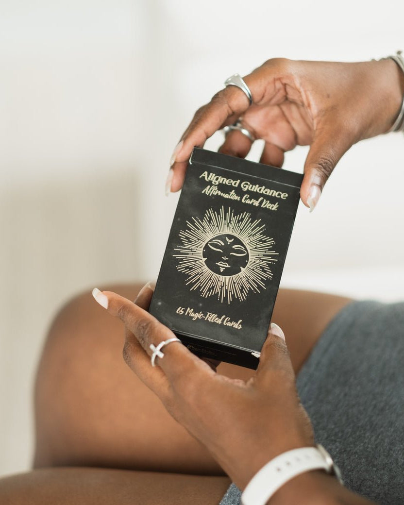 Aligned Guidance Affirmation Cards For Building Intuition and Connection