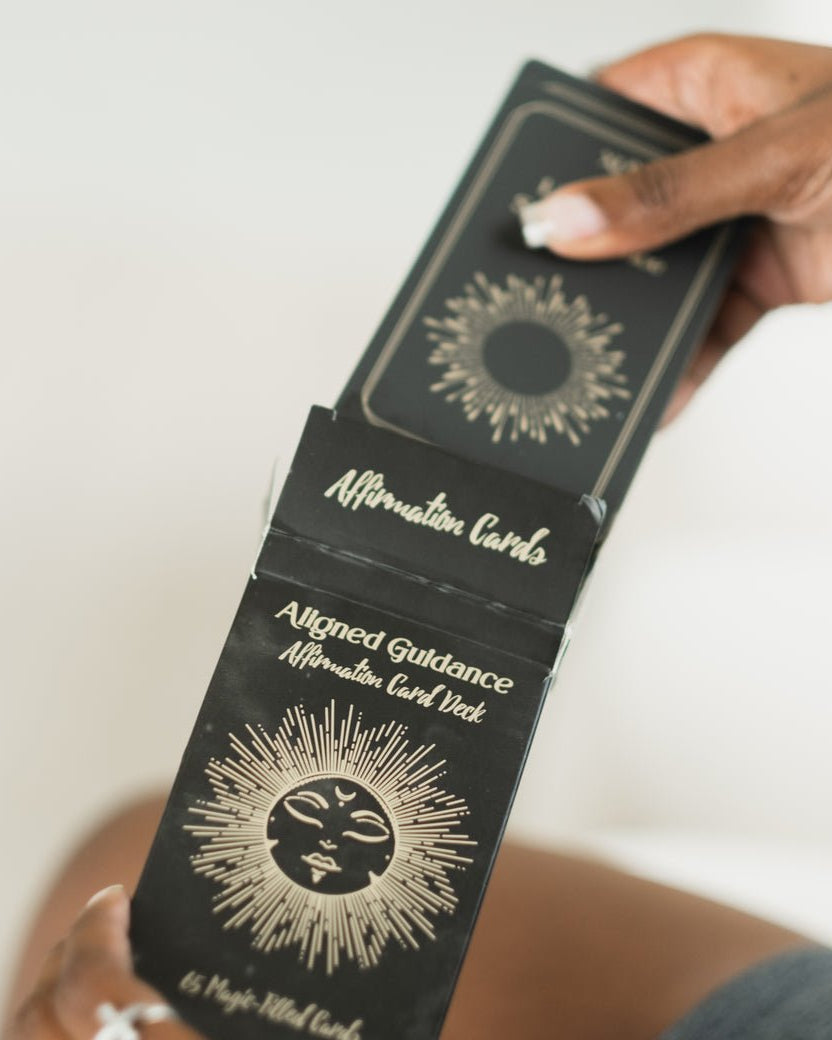 Aligned Guidance Affirmation Cards For Building Intuition and Connection