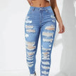 All-match Skinny Denim Trousers For Women