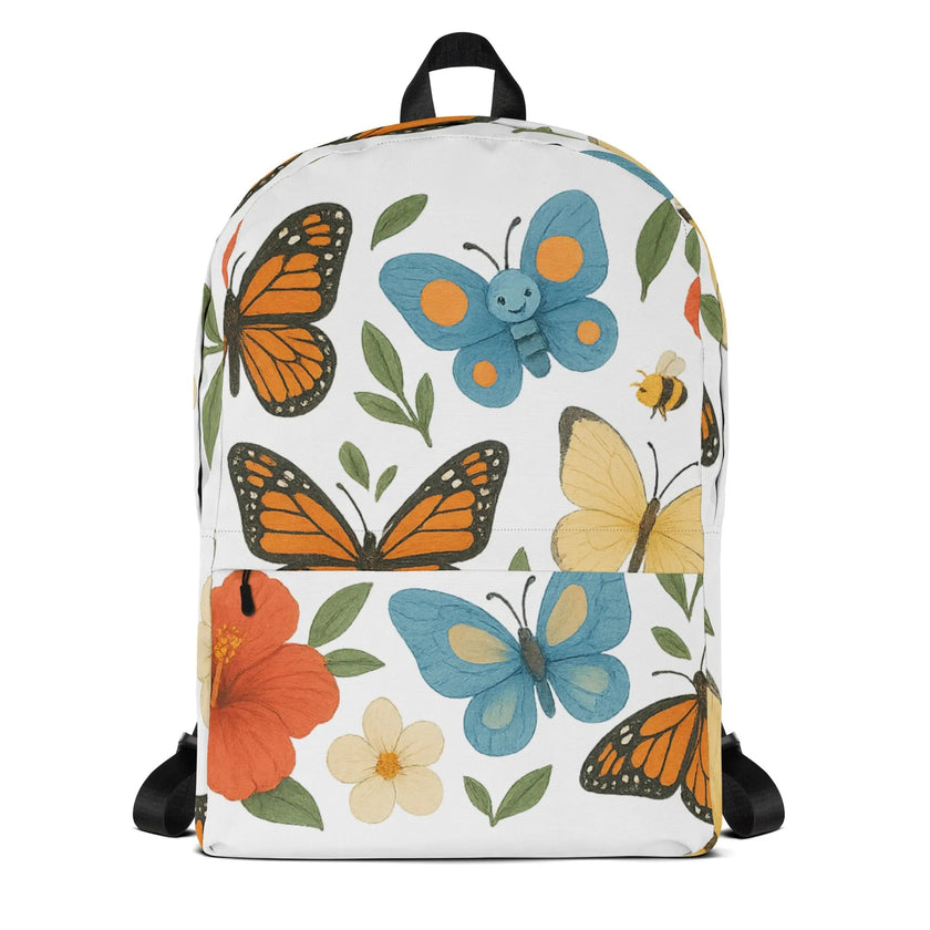 Backpack - Monarch butterflies