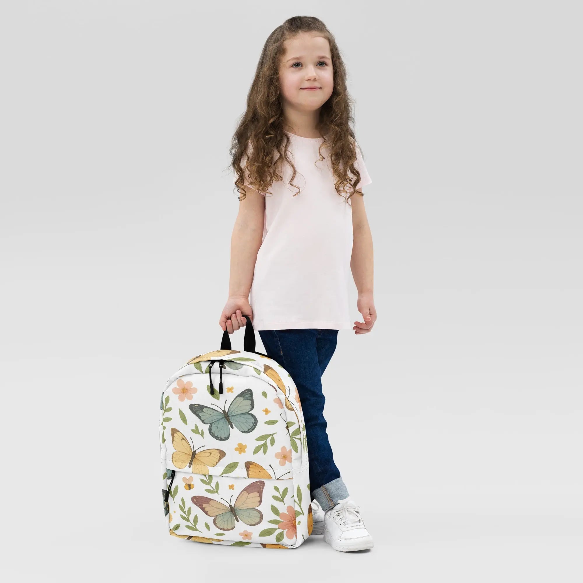 Backpack - Pastel Flower Print
