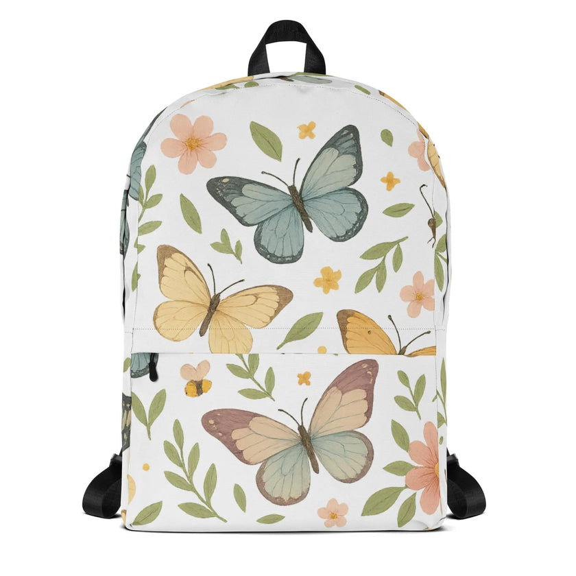 Backpack - Pastel Flower Print