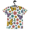 Paper peace Kids crew neck t-shirt - Butterfly Bloom