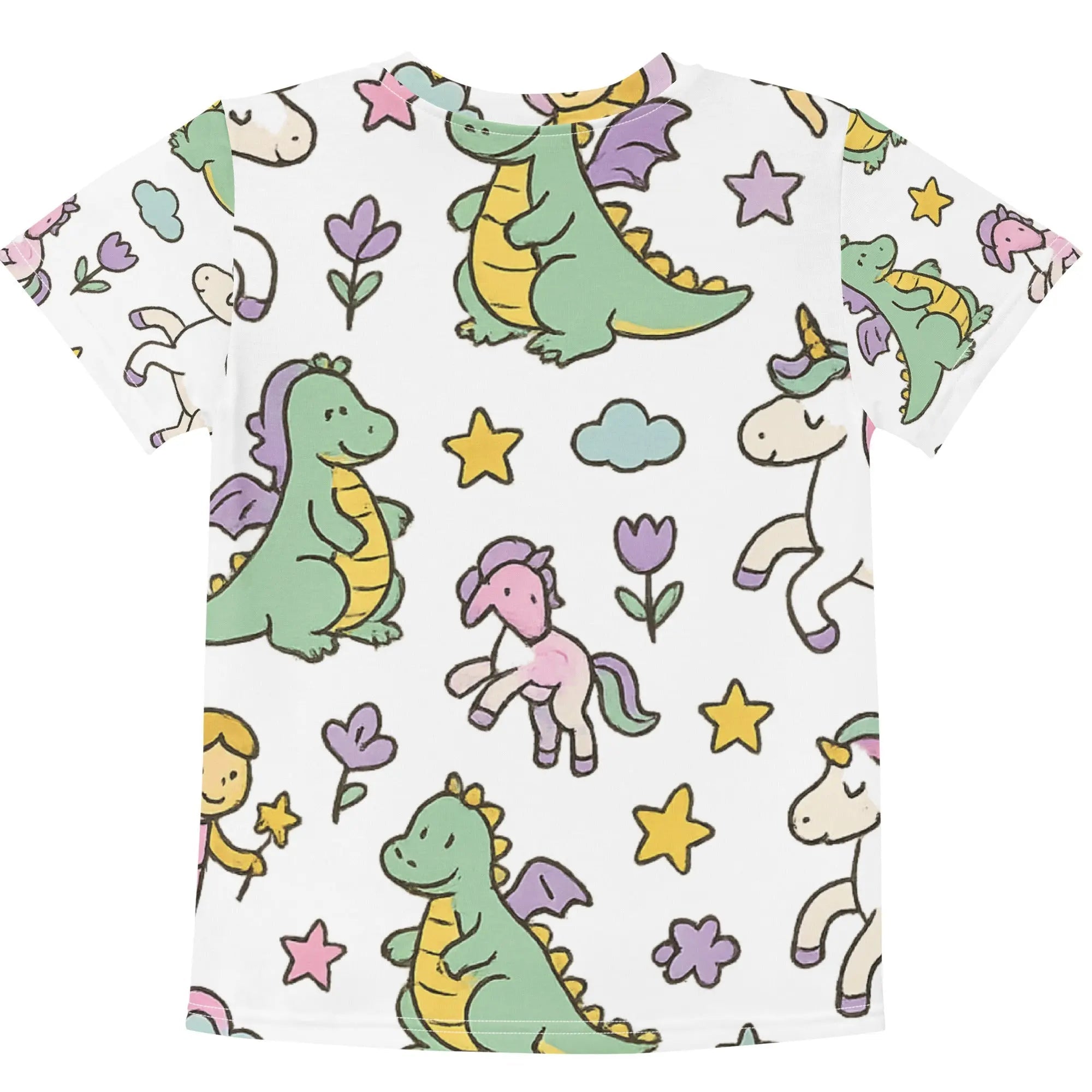 Paper peace Kids crew neck t-shirt - Magical Friends