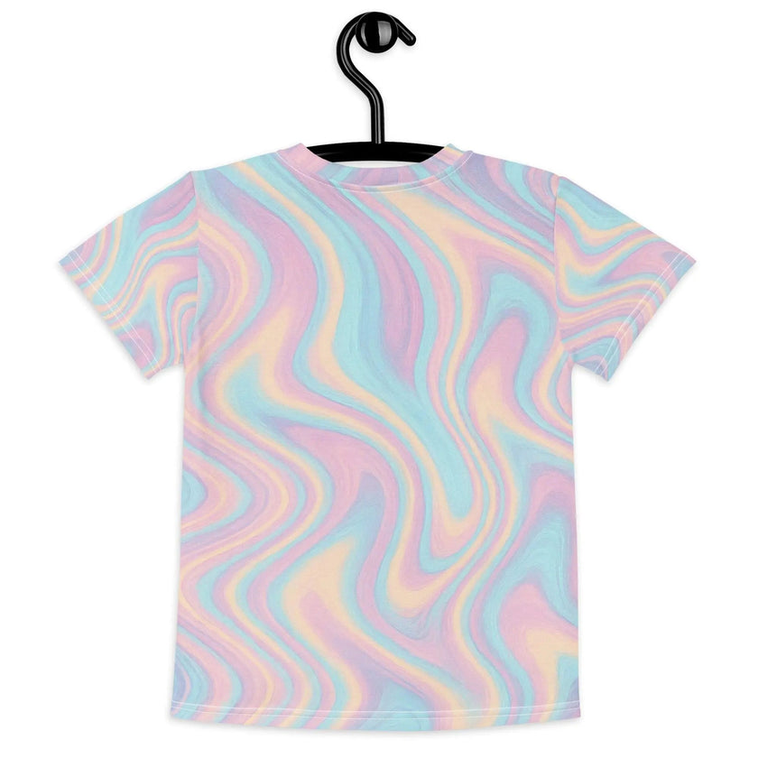 Paper peace Kids crew neck t-shirt - Marble Magic