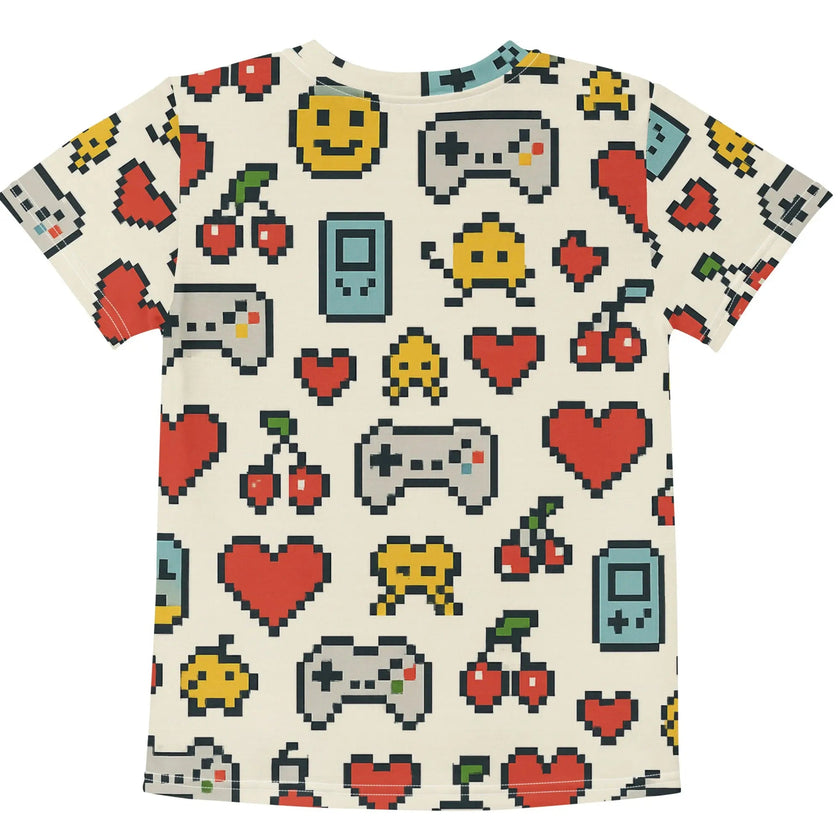 Paper peace Kids crew neck t-shirt - Gamer Edition