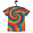 Paper peace Kids crew neck t-shirt - Chaotic Tie-Dye